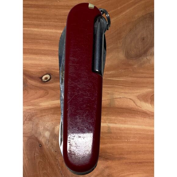 Victorinox Swiss Army Knife Compact Red 91mm Officier Suisse Multi Tool - Picture 2 of 4